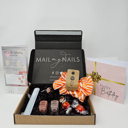 Pink Nude Birthday Nail Polish Gift Set