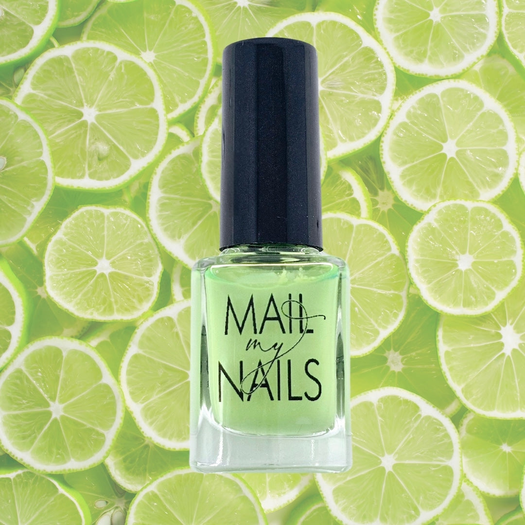 MAIL MY NAILS I'm taking the Limelight Nail Polish