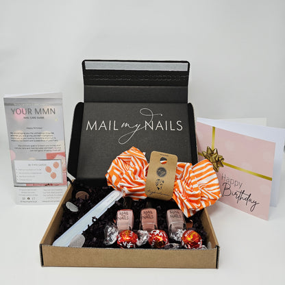 Pink Nude Birthday Nail Polish Gift Set