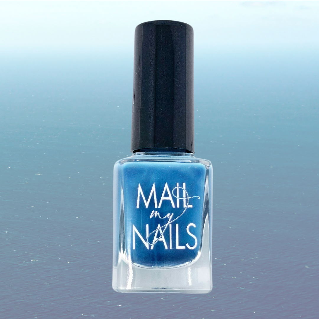 MAIL MY NAILS Nice to meet Blue Nail Polish